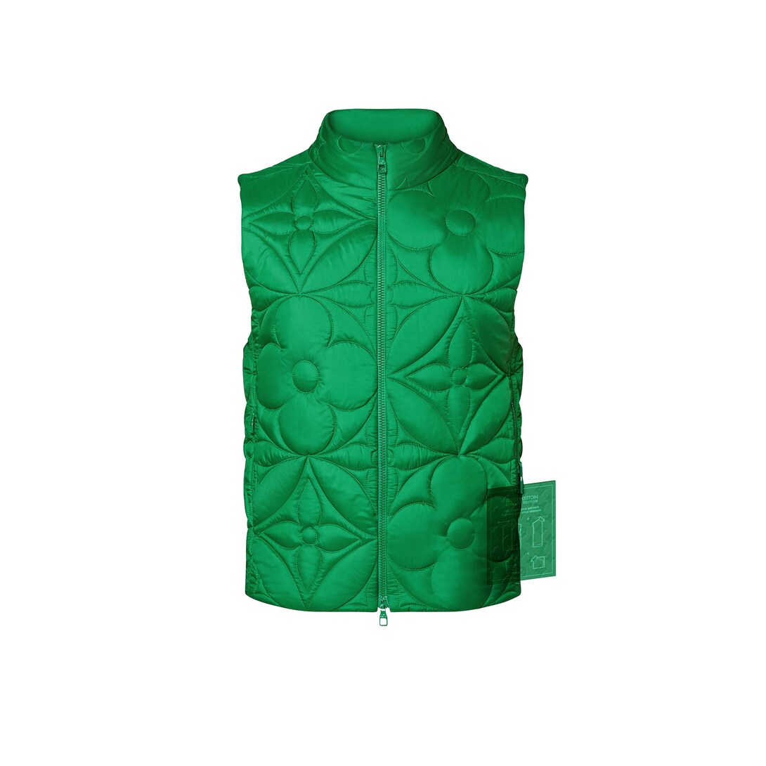 LVSE Padded Monogram Flower Gilet - Ready to Wear | LOUIS VUITTON